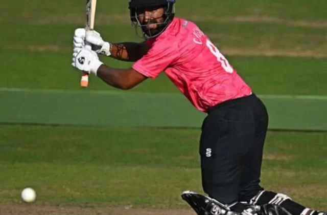 Cheteshwar Pujara hit six sixes in English County