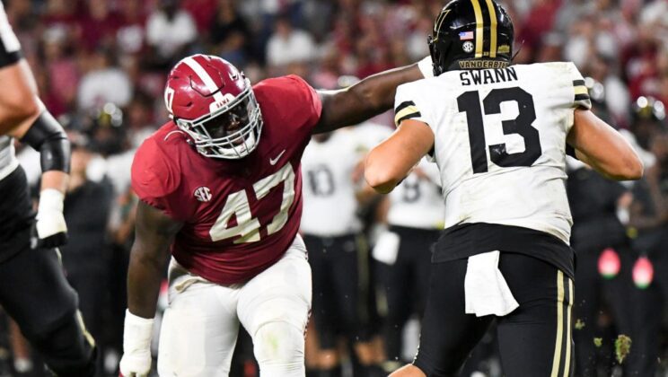 Byron Younger damage replace from Nick Saban after win over Vanderbilt 5 Byron Younger damage replace from Nick Saban after win over Vanderbilt