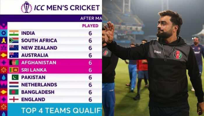 Cricket World Cup 2023 Points Table Reshaped: Afghanistan’s Victory Over Sri Lanka