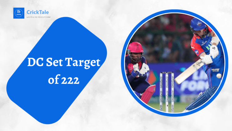 DC Set Target of 222 for RR in Crucial IPL 2024